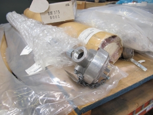 LOT TO INCLUDE: ROSEMOUNT TRANSMITTER PT100/4WIRE MODEL#648DX1D1NAWA3WK1M5(6) THERMOCOUPLES, 24" DESIGN LENGTH, 3/16" SHEATH OD, LOWER OPEN PLATE BEARING KIND, (3) PLUGS, ELECTRICAL TYPE, 600 VOLTS AC/DC ELEC RATING, CONNECTOR KIND, (2) THERMOCOUPLES. FOR P141 PUMP, (1) CELL, CONDUCTIVITY TYPE, 0.01 CELL CONSTANT, FLOW KIND. . LOADING & HANDLING FEE $15-4163